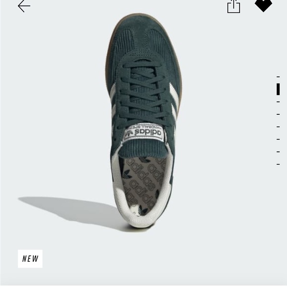 SOLD OUT | NWT | Adidas Handball Spezial | 6.5 | Mineral Green - Picture 2 of 7